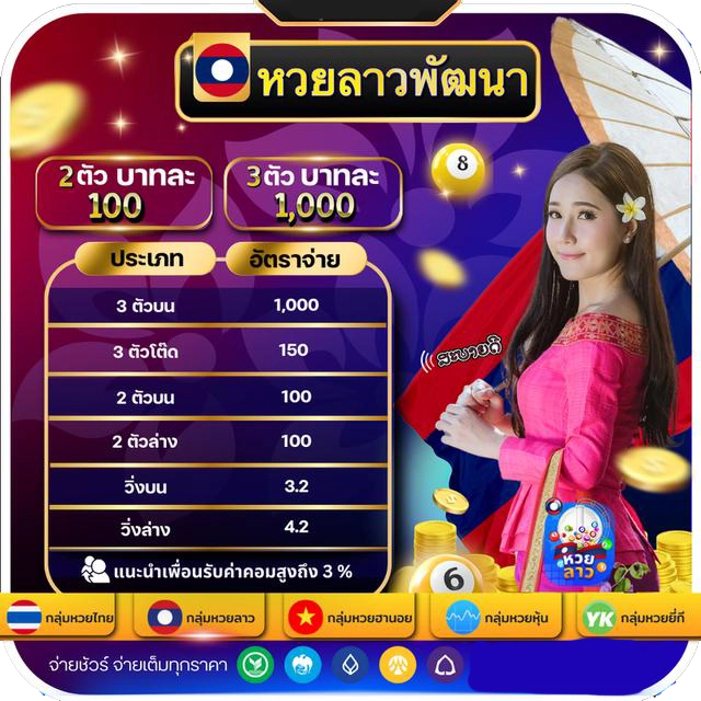 หวยลาวพัฒนา by รัก หวย 100